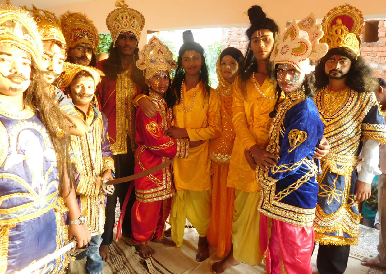 Bharat milap in Ramlila