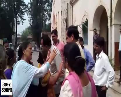 women took councillor on charge for not developing properly