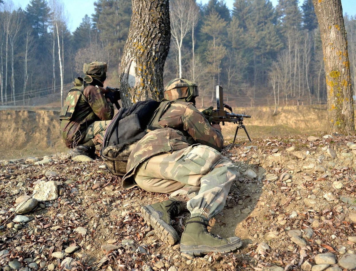 pakistan voilates ceasefire in hiranagar of kashmir