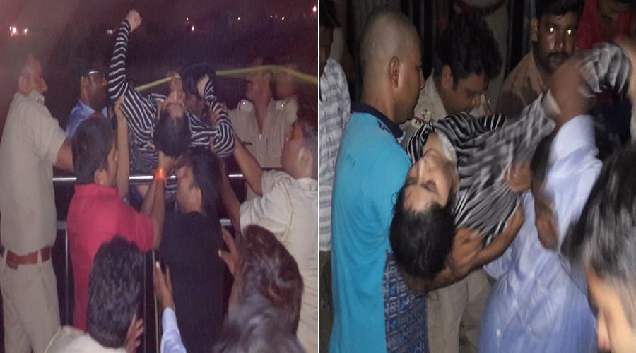 a girl commit suicide in lucknow