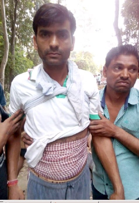 Five injured in road accidents, including the elderly