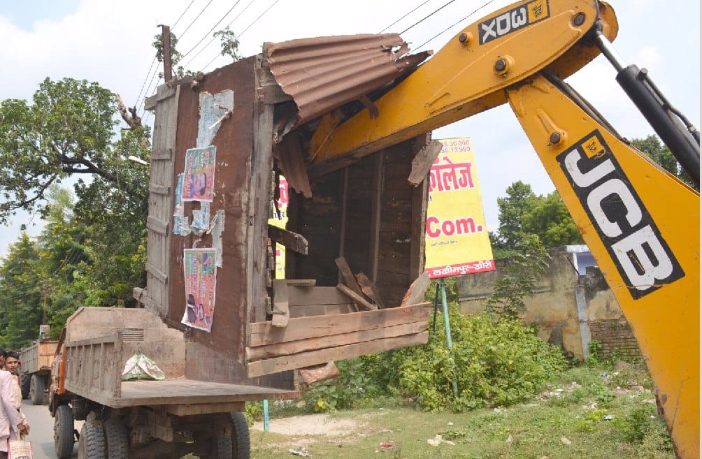 Removed several encroachments