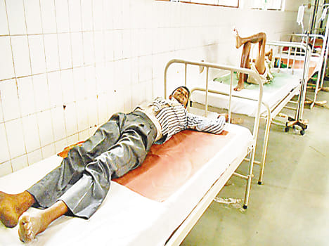Outbreaks of diseases, emergency and OPD patients glut