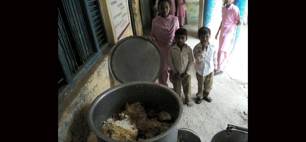worst condition of midday meals in faridabad schools