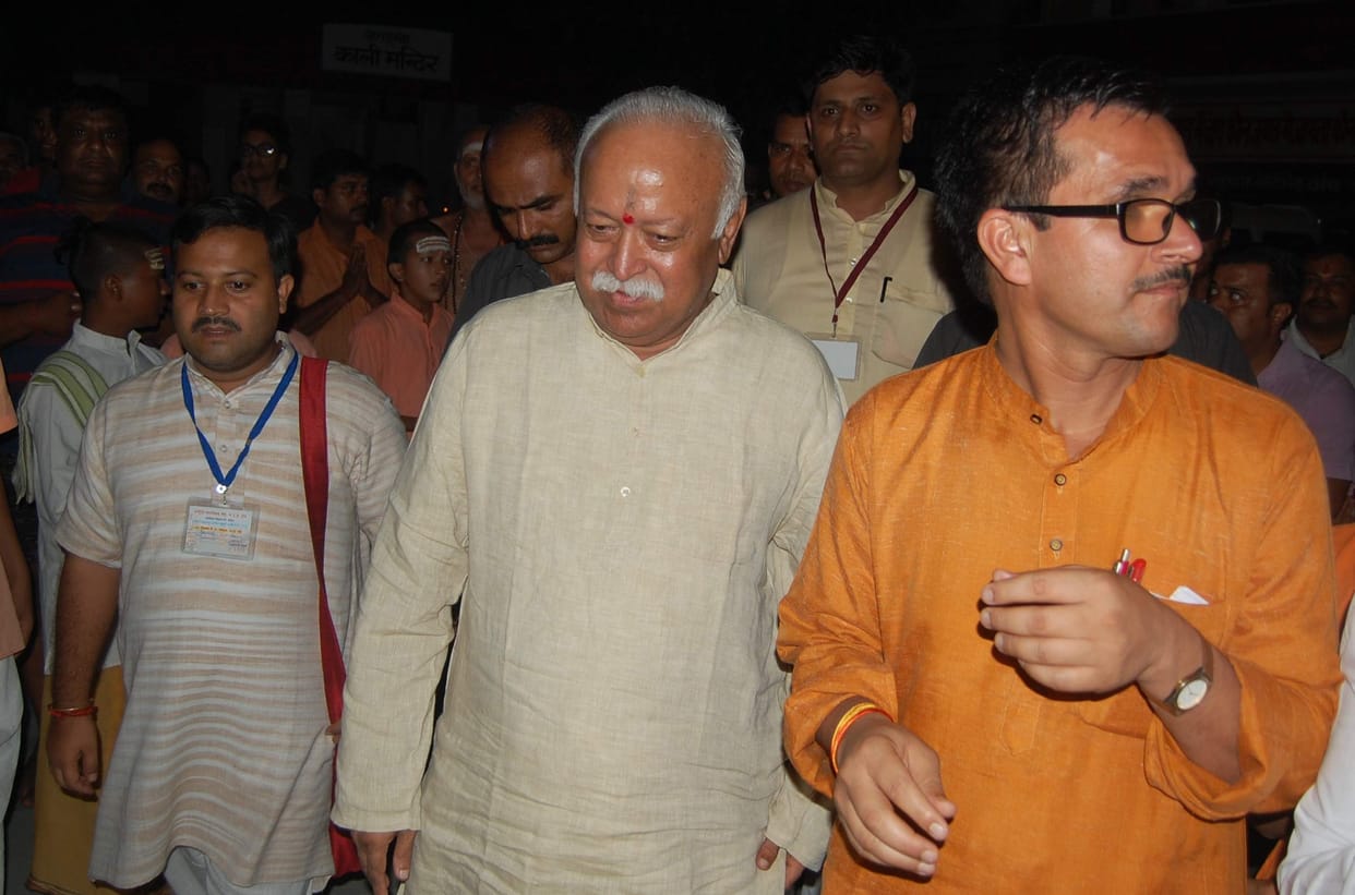 mohan bhagwat said Hindu society can United