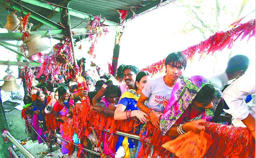 Mother Purnagiri movement of devotees continued habitation