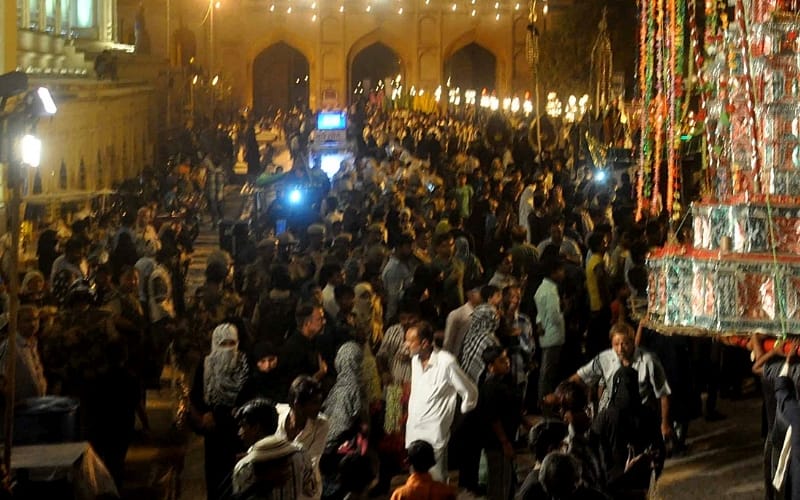 muharram juloos in lucknow