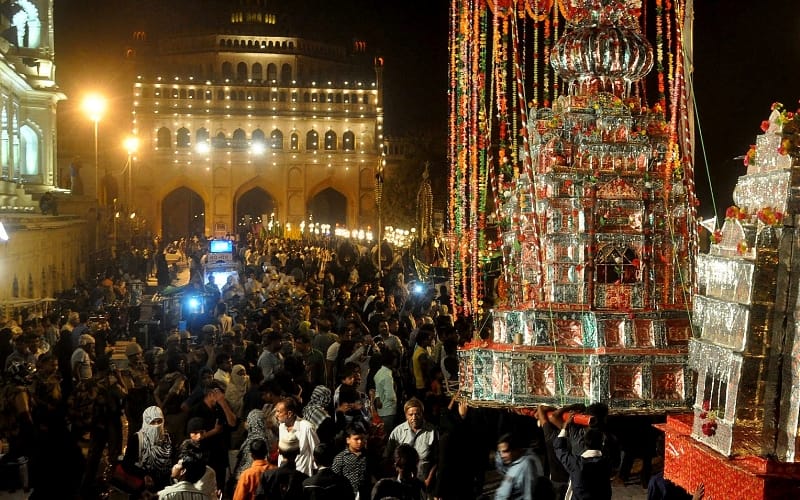 muharram juloos in lucknow