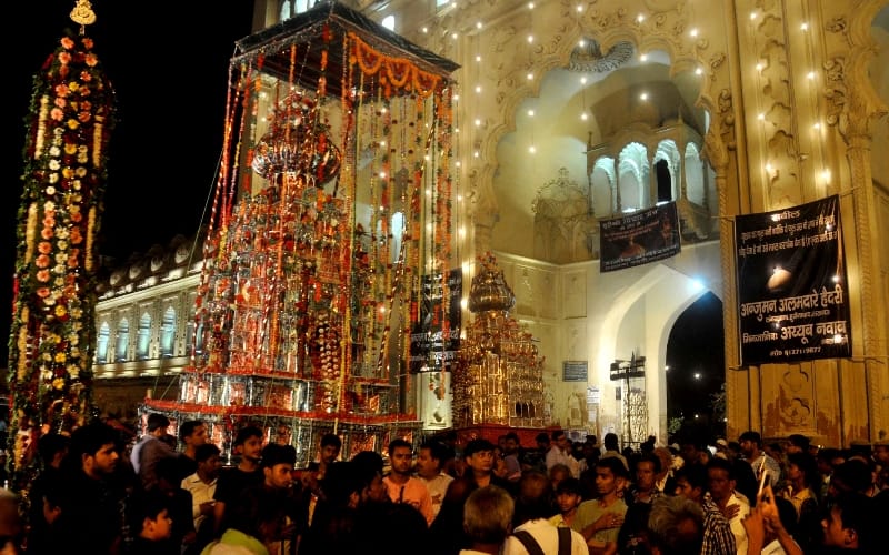 muharram juloos in lucknow
