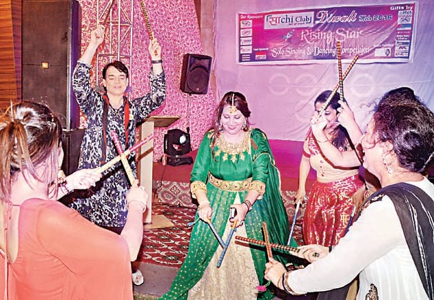 Diwali Mela DANDIA Knight doom