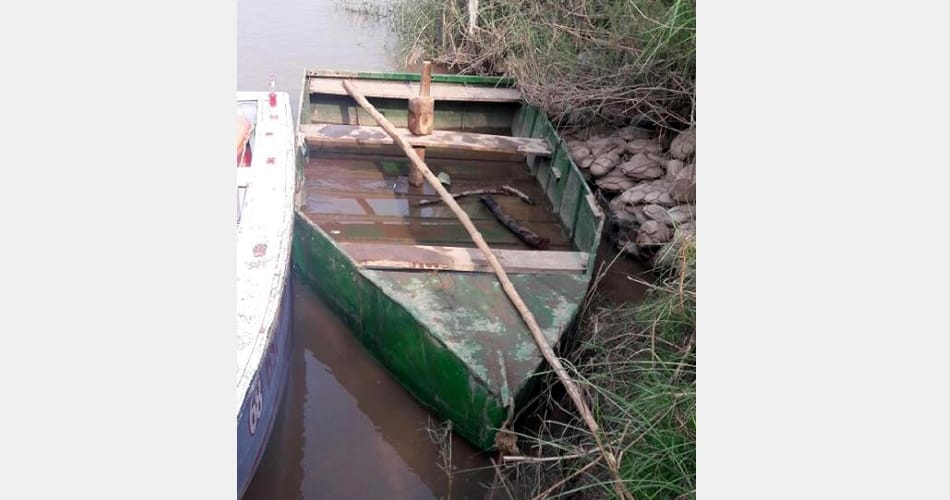 Pak army boat found in ravi river at ferozepur punjab