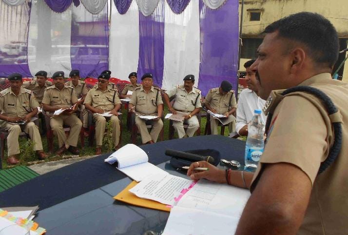 Police claimed police meeting in Champawat
