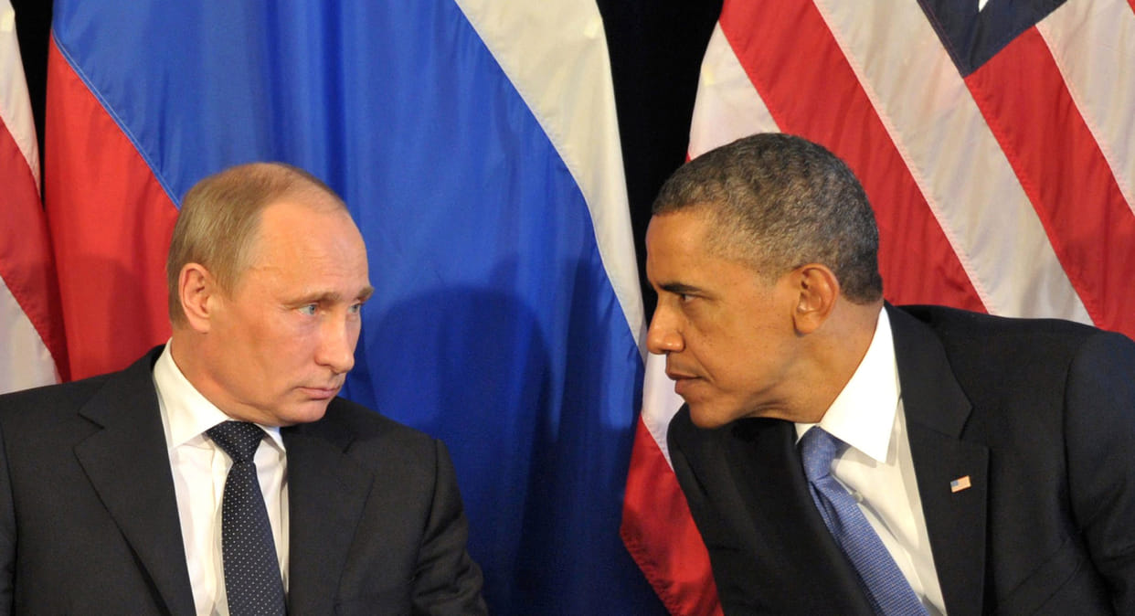 Obama Strikes Back at Russia for Election Hacking