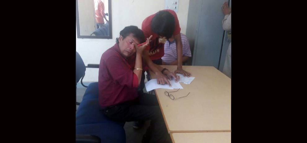 three arrest in inhumane ragging case in greater noida