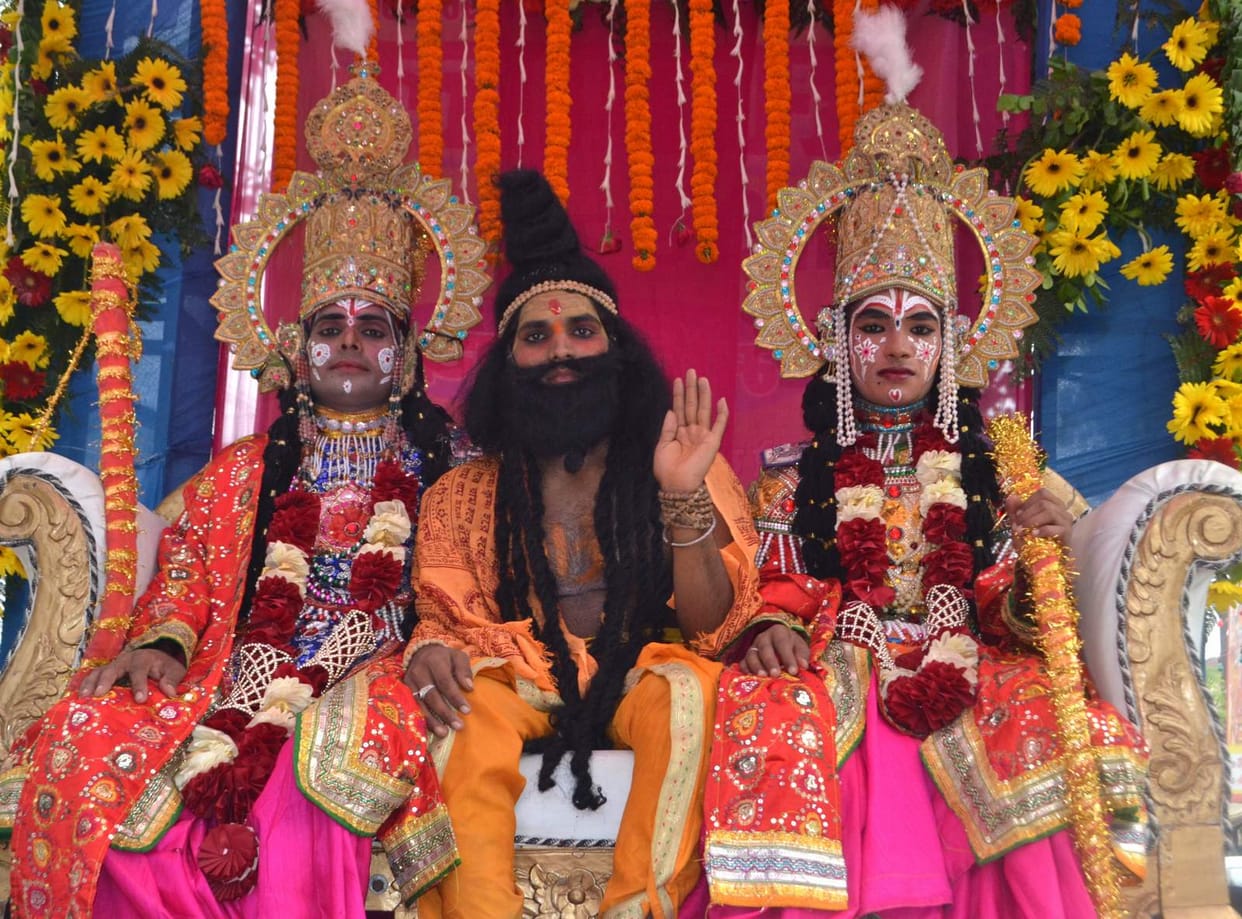 Ram Barat extracted with band instrument