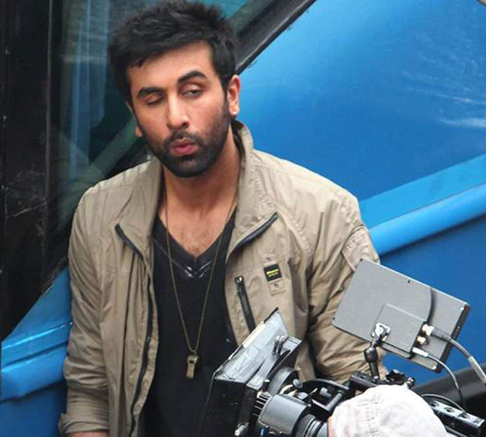 ranbir kapoor trying to impress this Jacqueline Fernandez