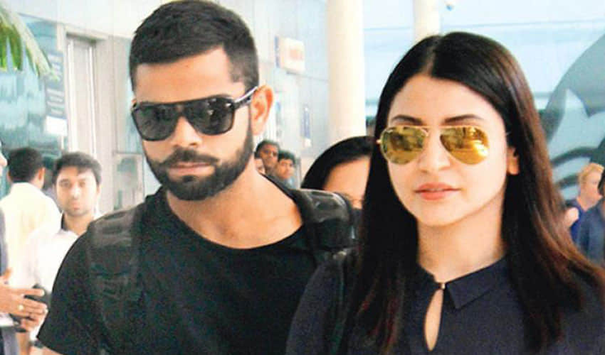 again disturbance in anushka and virat's relationship