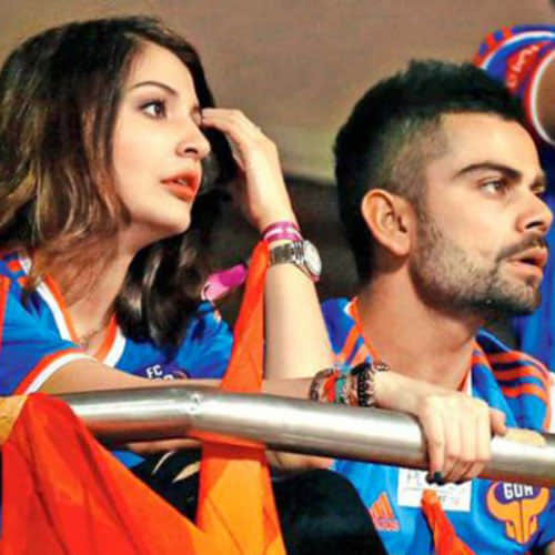 again disturbance in anushka and virat's relationship