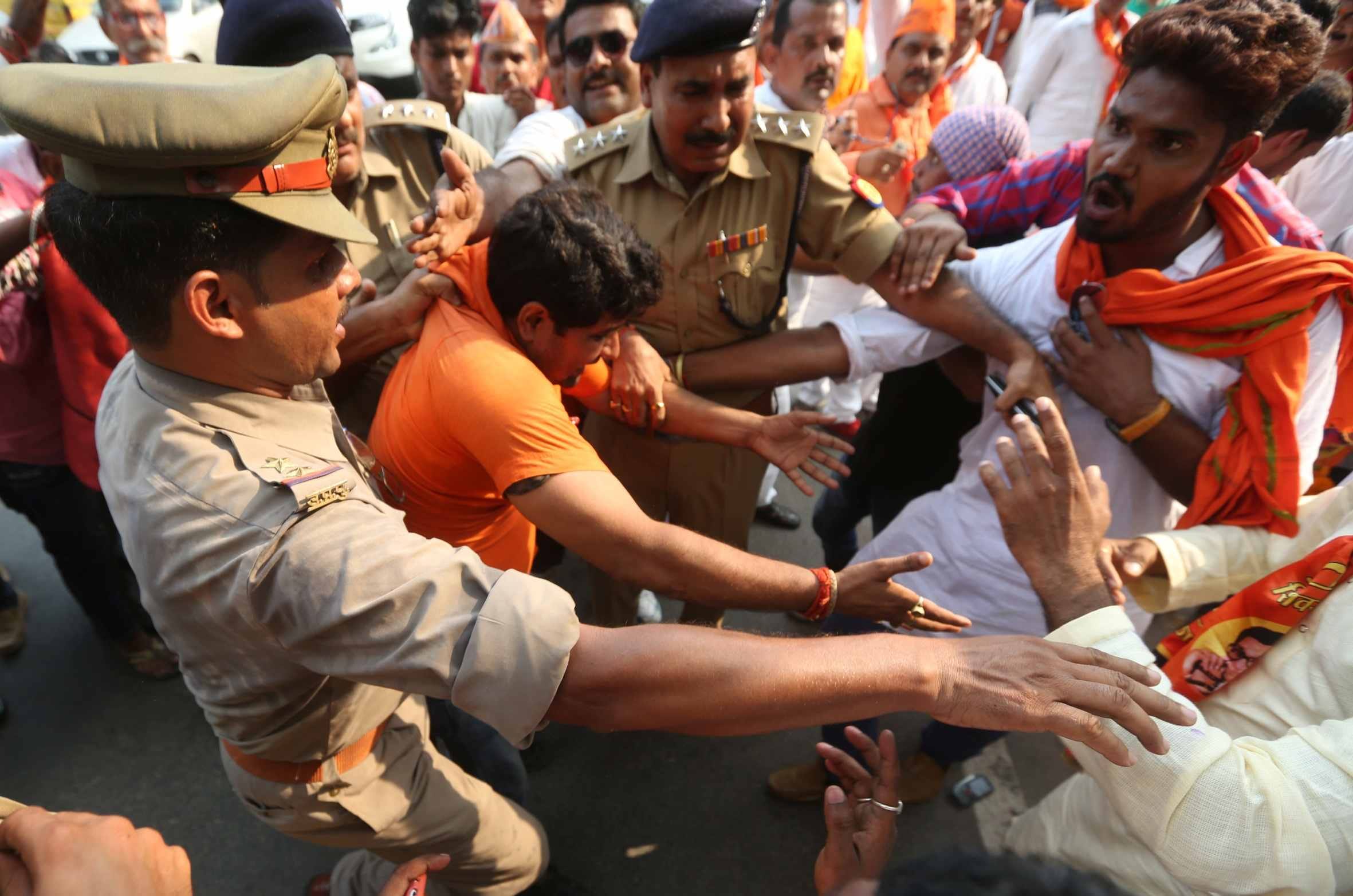 party workers brutally beaten after throwing in on sanjay raut