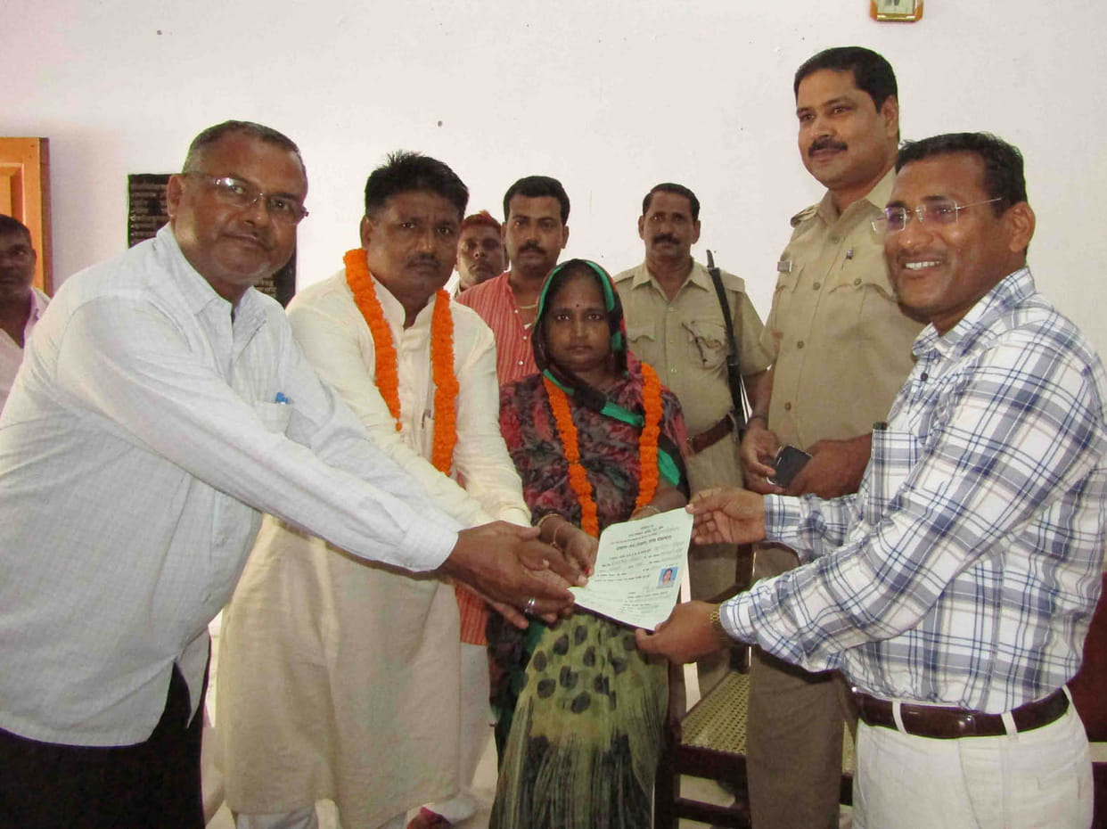 Sunita Chauhan's election victory