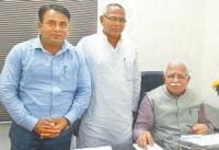 threaten, letter, ex mla, bjp, inld, cm, police, sonepat
