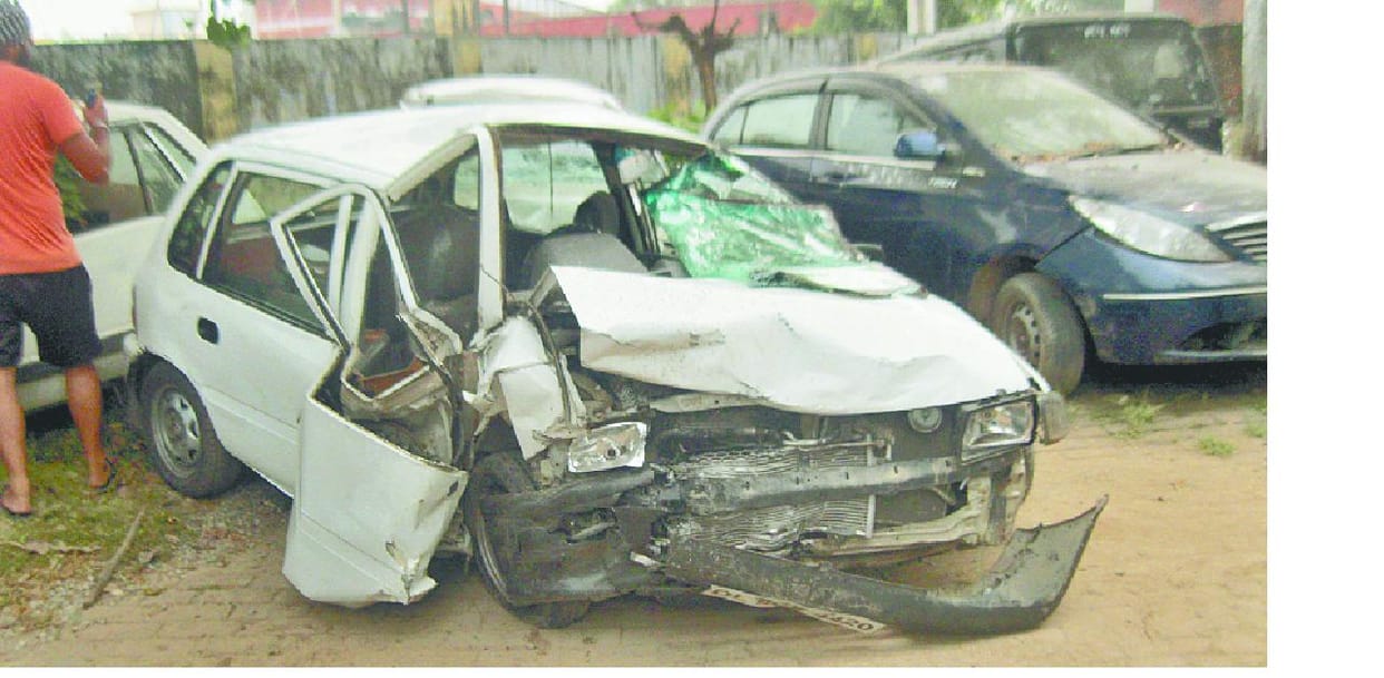 excident, injured,  two cars, police, yamunanagar, haryana