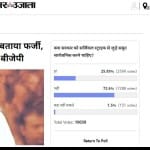 amar ujala poll: modi government should not give proofs of Surgical strike in public