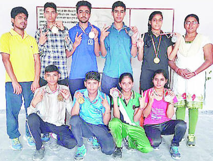 Shooters returned with medals awarded to Jaunpur