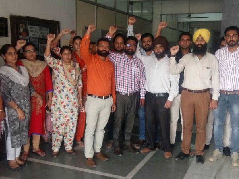NHM employee, regular demand, government performance, Sangrur