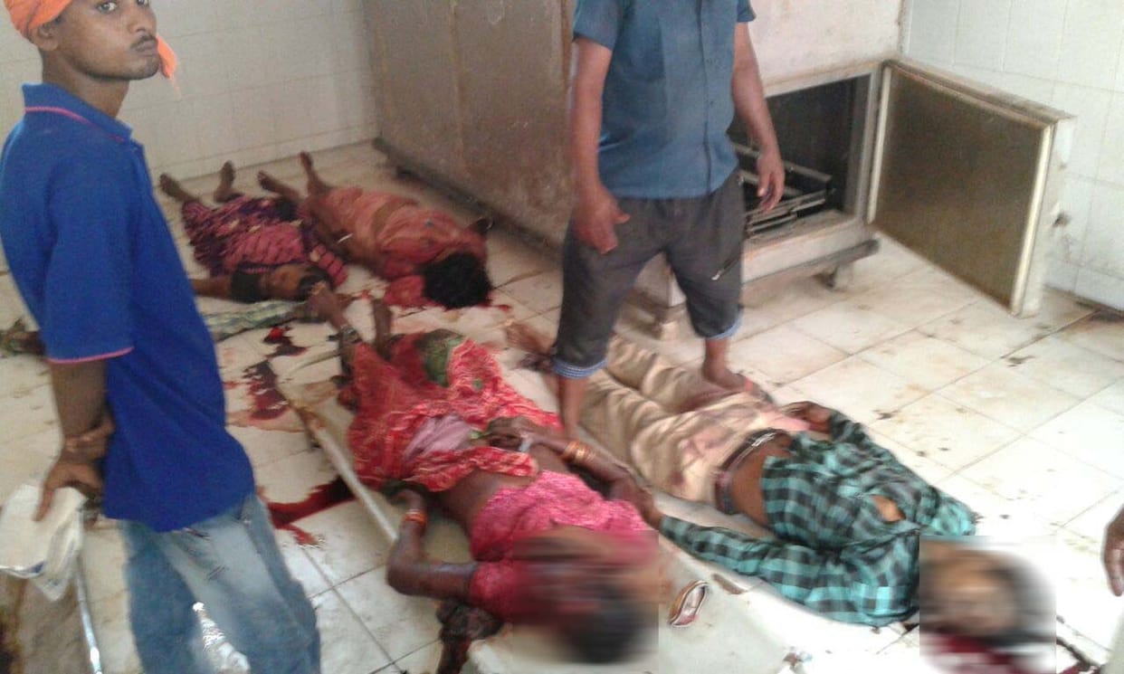 five labours died in accident on Gazipur-hazipur road in Varanasi