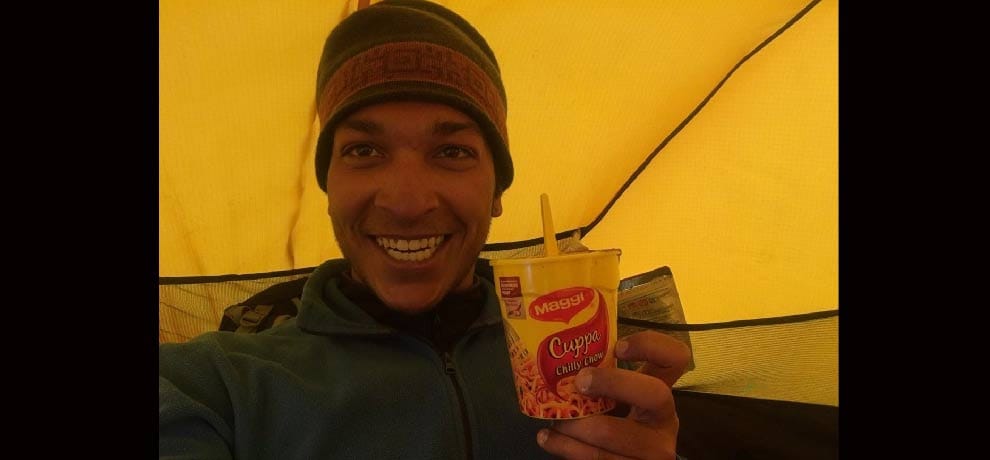 arjun vajpayee became youngest mountaineer to climb 5 mountains above height of 8000 meters