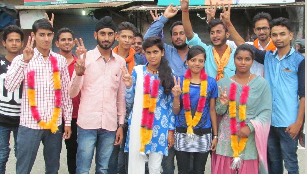 Banbasa dominated student union ABVP