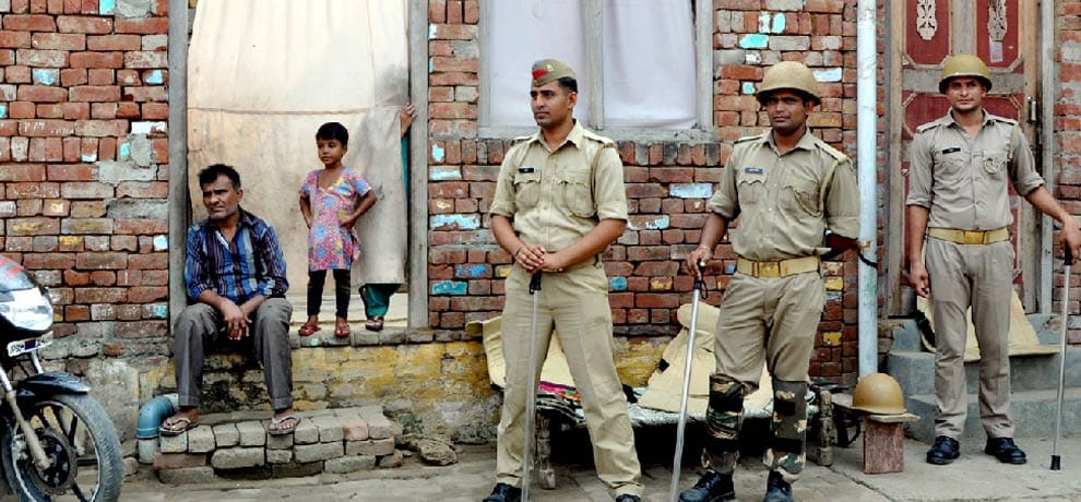 Muslim families have faith of security in bisahada, police is out of house