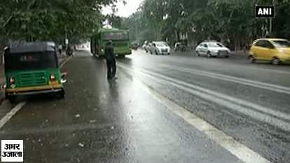 Rain provides respite to Delhiites from searing heat, humidity