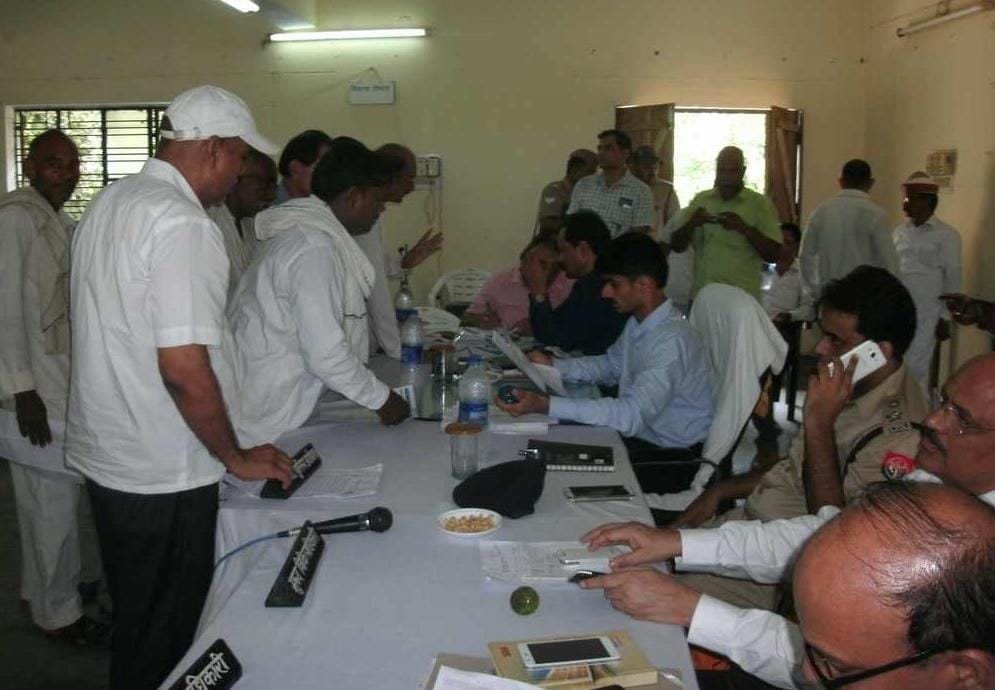 Spot visits cases dealt officer