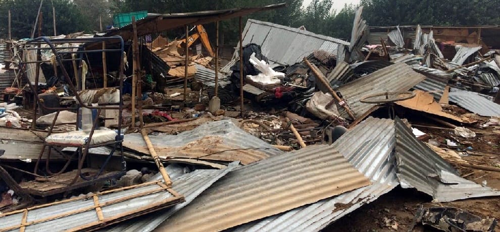 Municipal Corporation removed 800 shanties, made eight acres Kbjamukt