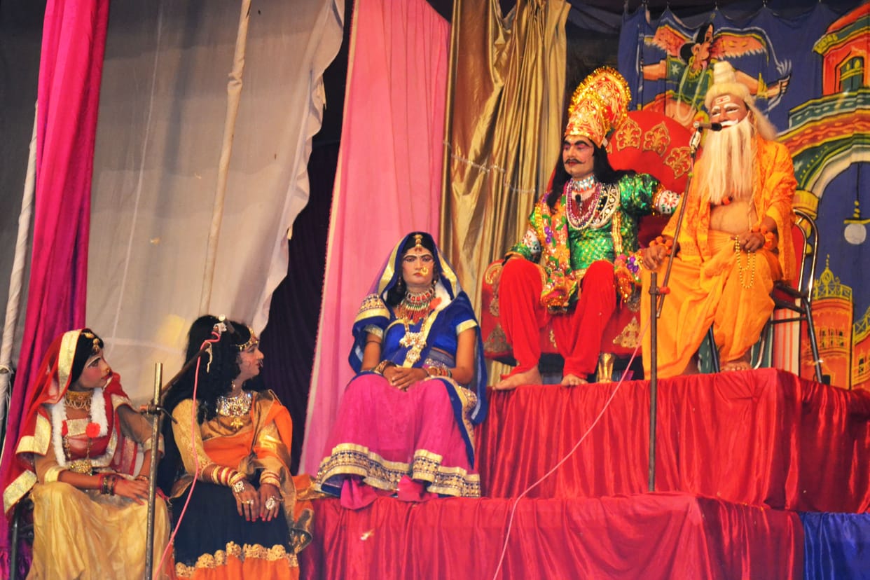 Machiavelli look provoking Kaikeyi Rama reminded the exile