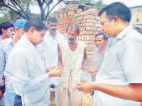 jind, harayana, health department, visit village, get sample, meet patitent, harayana