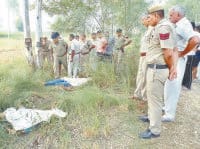 two dead body found on road, murder, police, kaithal