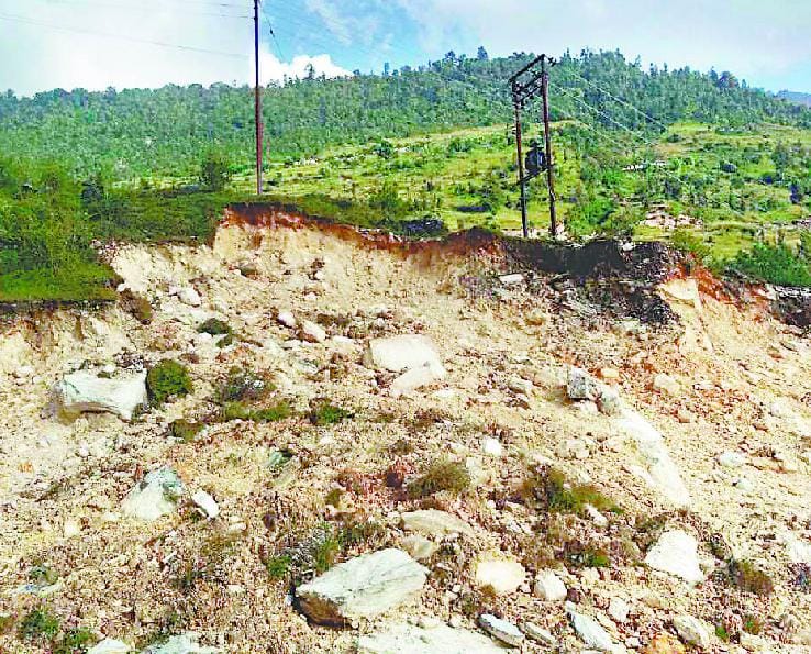 Landslide tremendous devastation in Kota