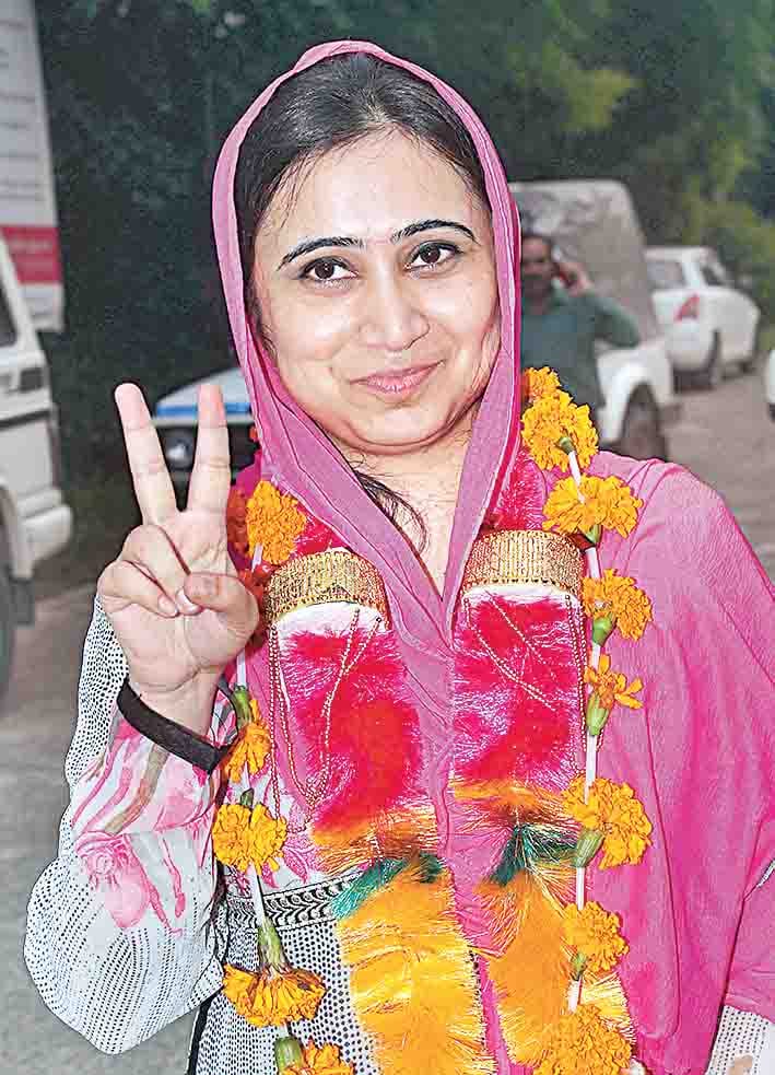 political aliance in amroha within party