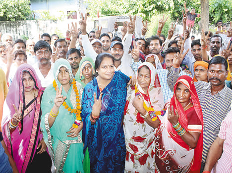 Shakuntala's husband won the vacant seat