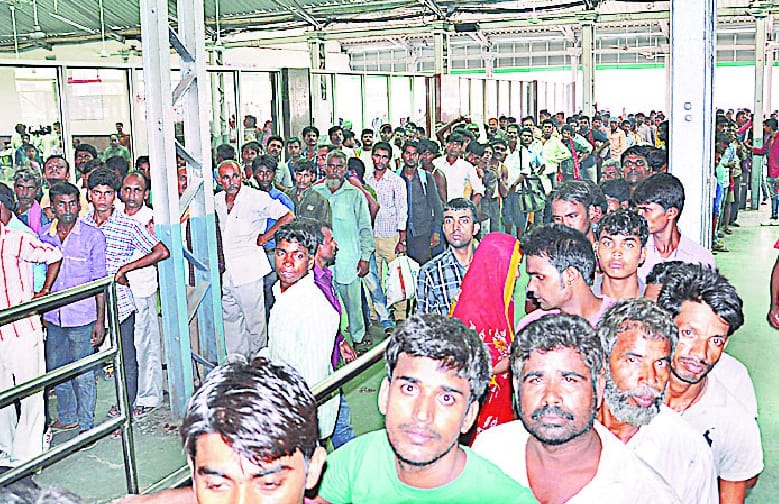 Passengers at the station commotion, sabotage