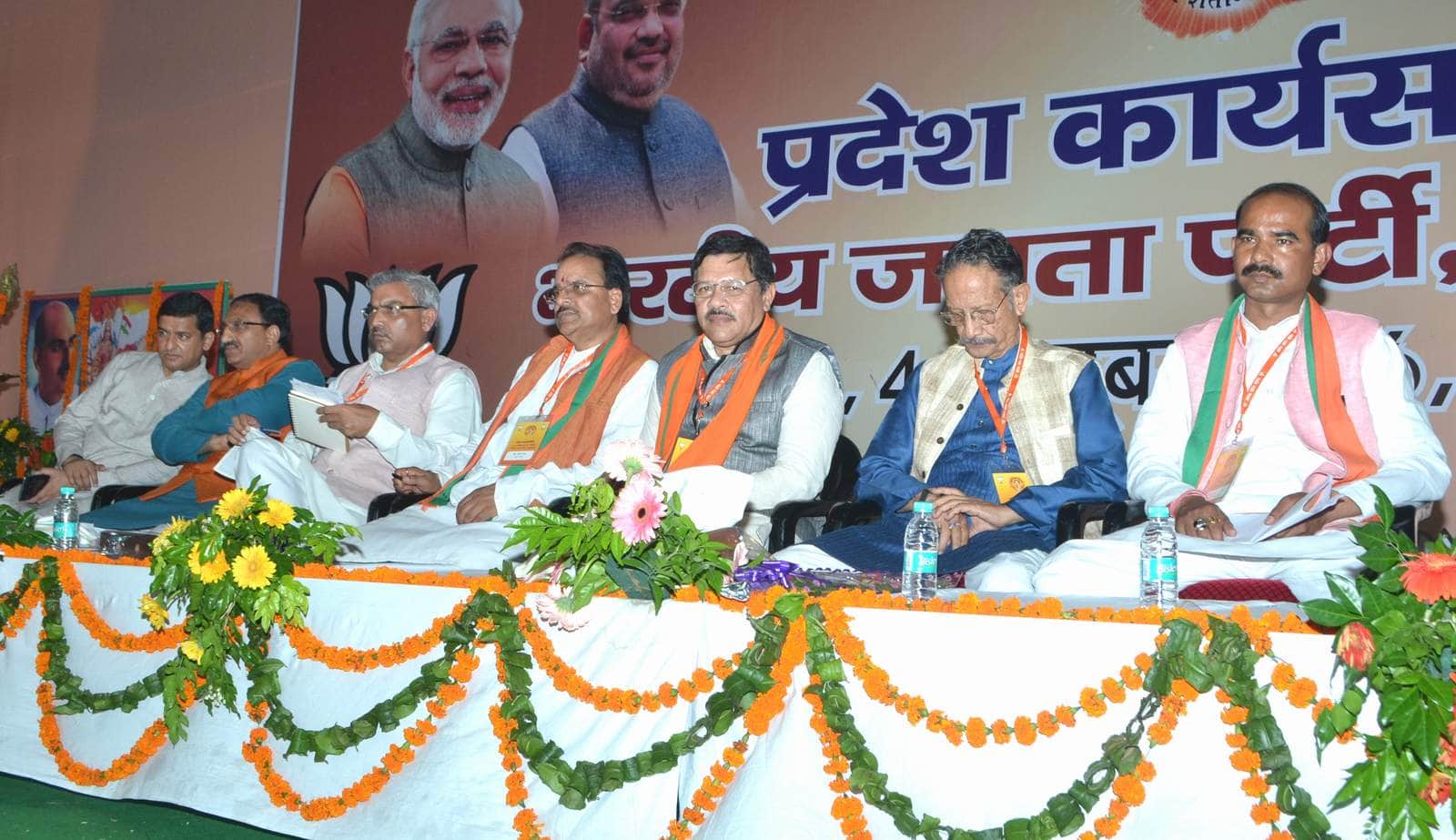 bjp state working committee meet.