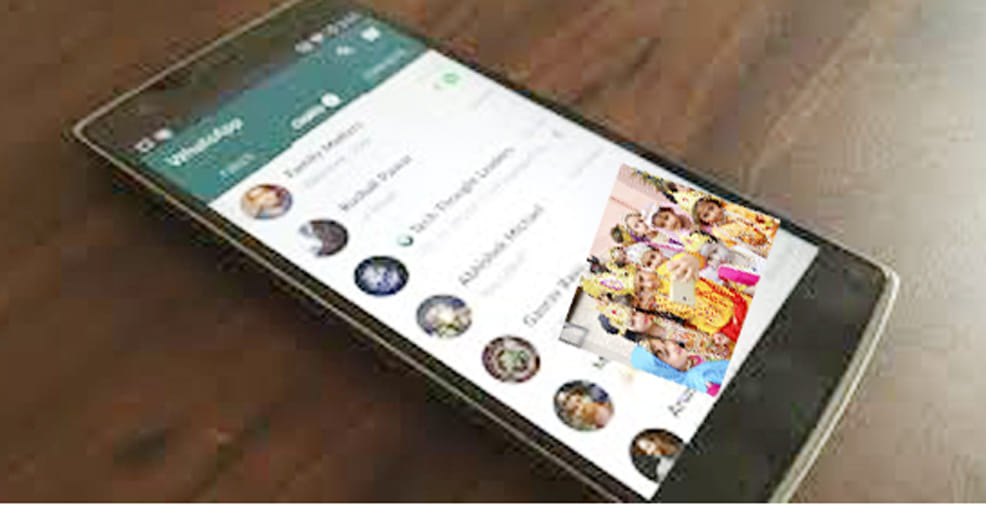  fun of gods and uppercast on whatsap Group BSP leader wanted by police