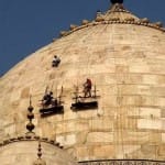 एएसआई साइंस ब्रांच ने संगमरमर पर जमा गंदगी के सैंपल के साथ हवाओं की दिशा का अध्ययन शुरू किया