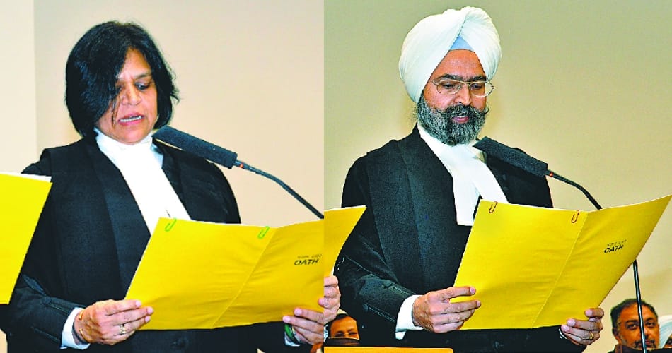 two new judges of Punjab and Haryana High Court take oath