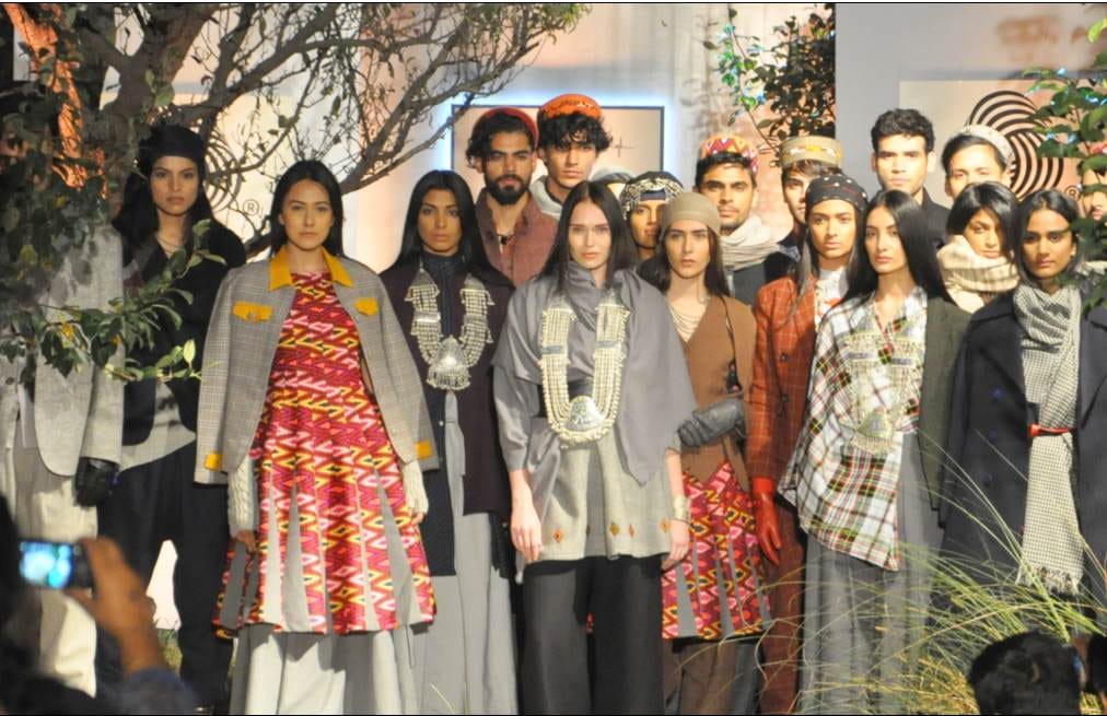 Bhuttico woolmark fashion show