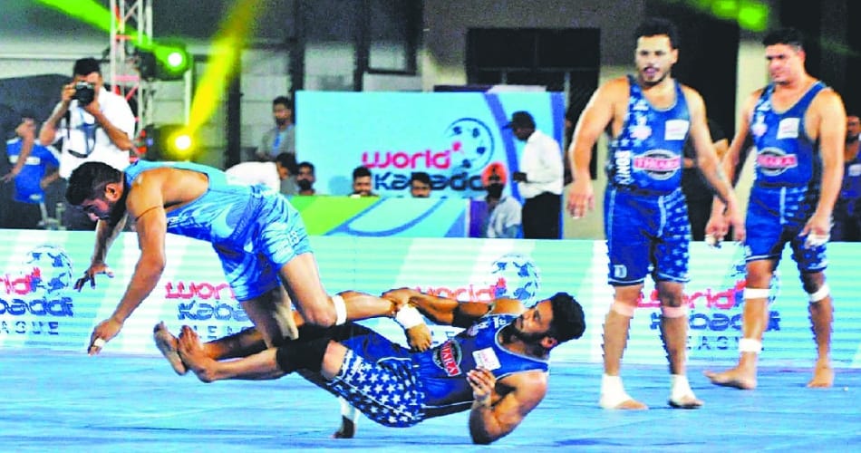 world kabaddi league season 2 in jalandhar, fifth day matches