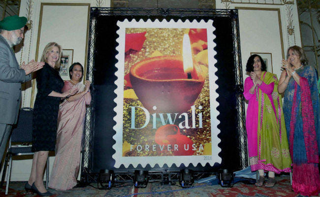 America releases postal ticket of diwali